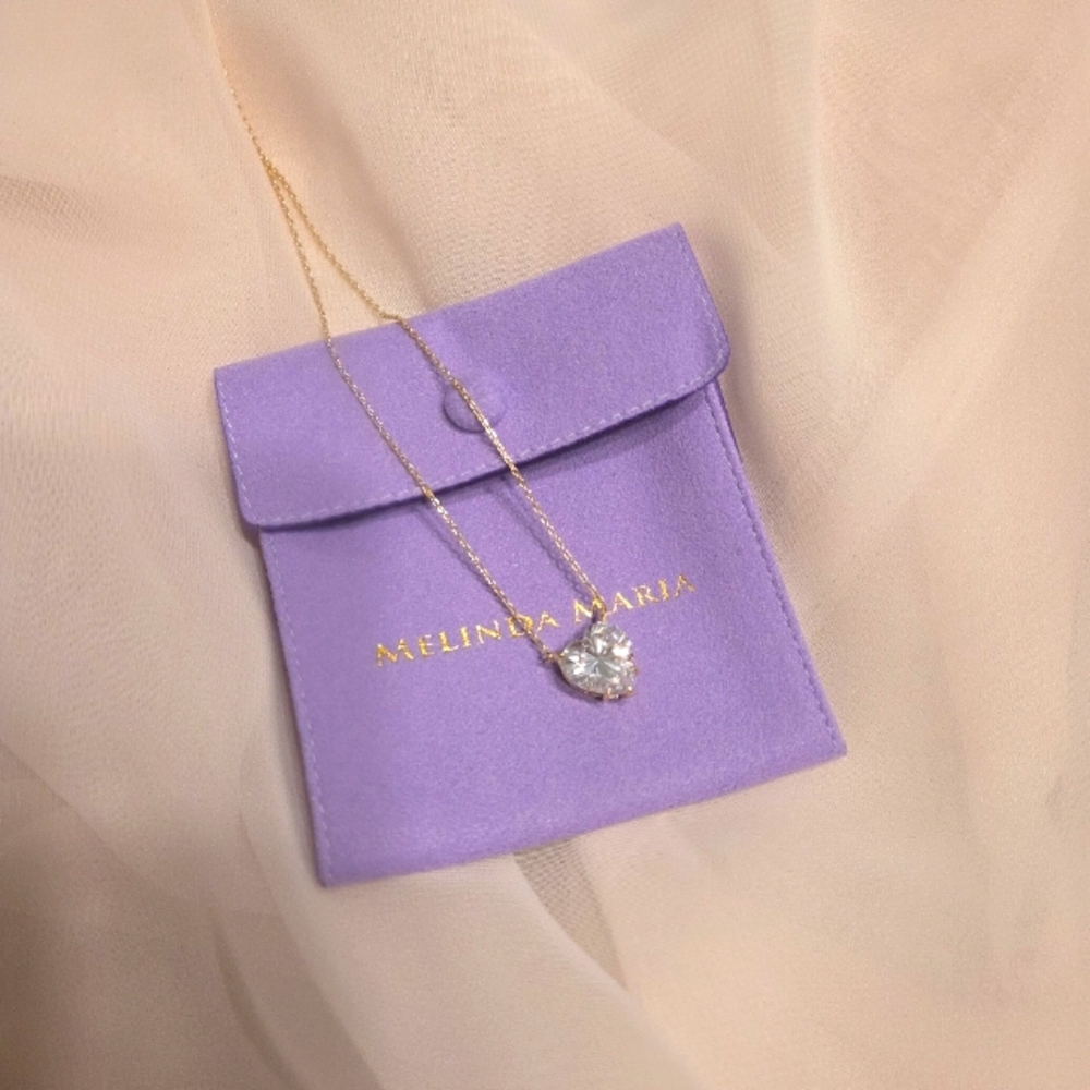 Melinda Maria Heart Pendant Necklace